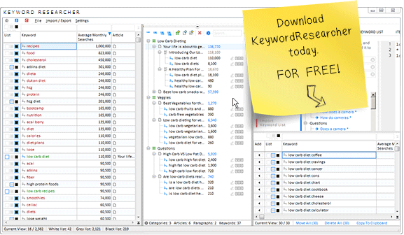 Keyword Researcher Pro 13.247 download the new version for windows